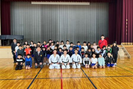御殿場の子どもたちが空手を知るきっかけに！『学校訪問プロジェクト Karate Do』