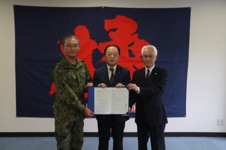 秩父宮記念第５１回富士登山駅伝競走大会協力に関する協定書締結式が行われました！