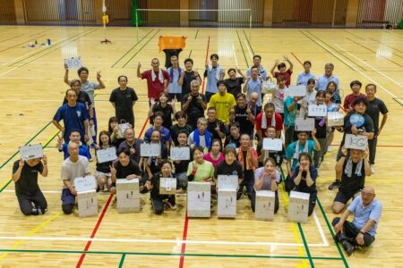 第8回ファミリーバドミントン大会を開催しました！🏸